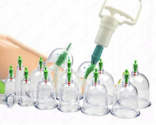 Vakuum qutilari massaj va hijama uchun