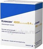 KLEKSAN 4000 eritma 4000 anti-xa me/0,4ml N10