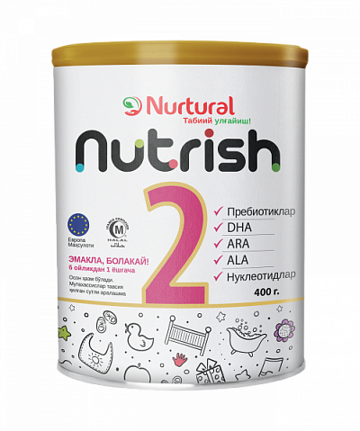 Детская смесь Nutrish 2, 400g:uz:Nutrish 2, 400 g