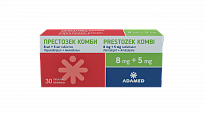 PRESTOZEK KOMBI tabletkalari 5mg 8 mg+5 mg N30