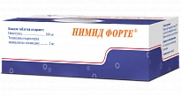 NIMID FORTE tabletkalari 100mg/2mg N100