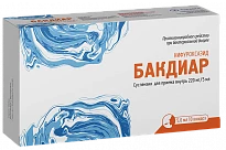 BAKDIAR ichg qabul qilish uchun suspenziya 5 ml 220 mg/5 ml N10