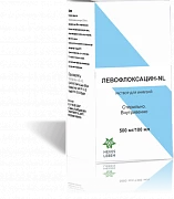 LEVOFLOKSASIN NL infuziya uchun eritma 100ml 500mg/100ml