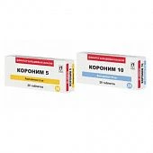KORONIM tabletkalari 10mg N30