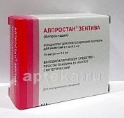 ALPROSTAN ZENTIVA 0,0001/0,2ML konsentrat N10