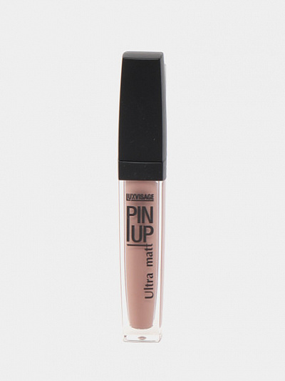 Блеск для губ LuxVisage PIn-up ultra matt Beige Nude, 5 г, тон 39