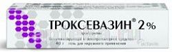 TROKSEVAZIN gel 40g 2%