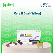 Kompozit material Core it Dual (sariq) SPIDENT