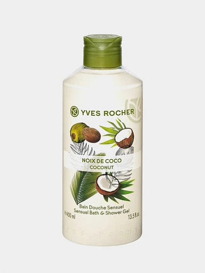 Гель для Душа и Ванны Yves Rocher "Кокосовый Орех" 400 мл.
