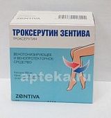 TROKSERUTIN ZENTIVA 0,3 kapsulalar  N90