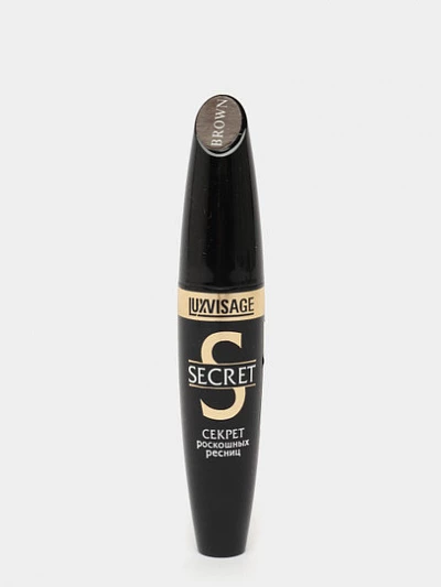 Тушь LUXVISAGE/6/М, Secret, Секрет роскошных ресниц, 12 г, тон коричневая 
