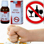 GO TOX tomchilari alkogol va nikotinning toksik ta'sirini kamaytirish uchun