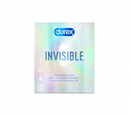 Презервативы Durex Invisible №3 (ультратонкие):uz:Prezervativlar Durex Invisible №3 (ultra yupqa)