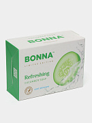 Мыло крем Bonna refreshing cucumber, 150 гр