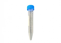 Qopqoqli, konussimon, polipropilenli 10 ml santrifüj naychalari