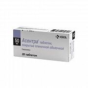 ASENTRA tabletkalari 50mg N28